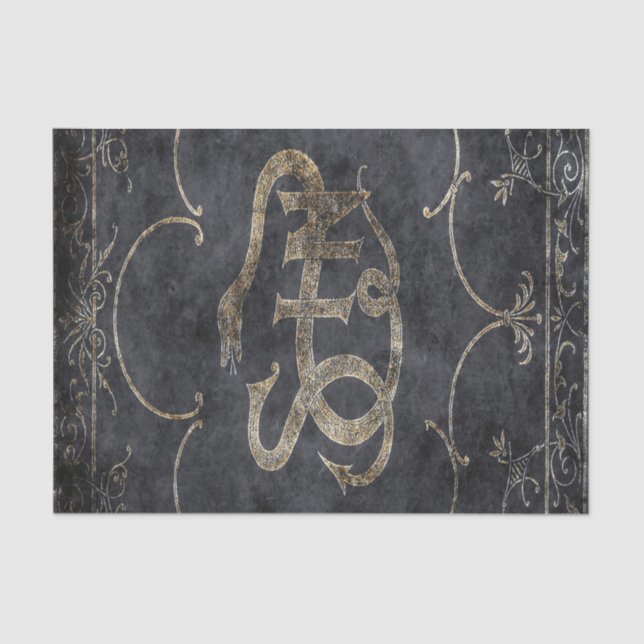 Papel De Seda Livro de outono de Sin (Frente )