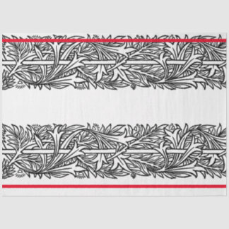 Papel De Seda LIVRO DE TECIDOS DESIGN BRANCOS E PRETOS DE Willia