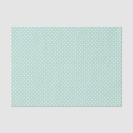 Papel De Seda Livro de Tecidos Verde e Polkadots Brancos