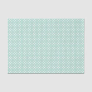 Papel De Seda Livro de Tecidos Verde e Polkadots Brancos