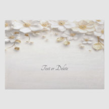 Livro Dourado Floral de Ivory White