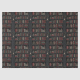 Papel De Seda Livro Lover Dark Academia Tissue Paper