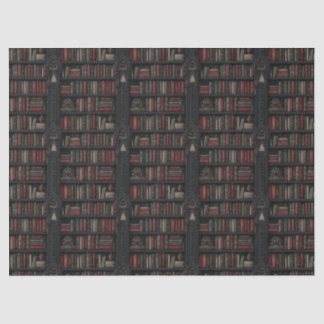Papel De Seda Livro Lover Dark Academia Tissue Paper