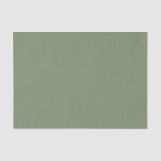 Papel De Seda Livro Verde Sage (Frente )