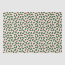 Papel De Seda Livro Verde sobre os tecidos de Natal