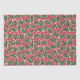 Papel De Seda Livro Verde sobre os tecidos de Natal