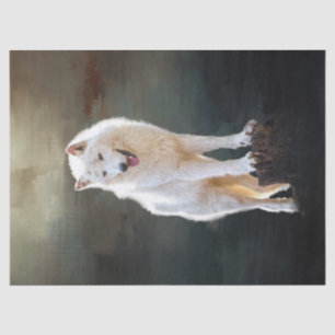 Papel De Seda Lobo-ártico