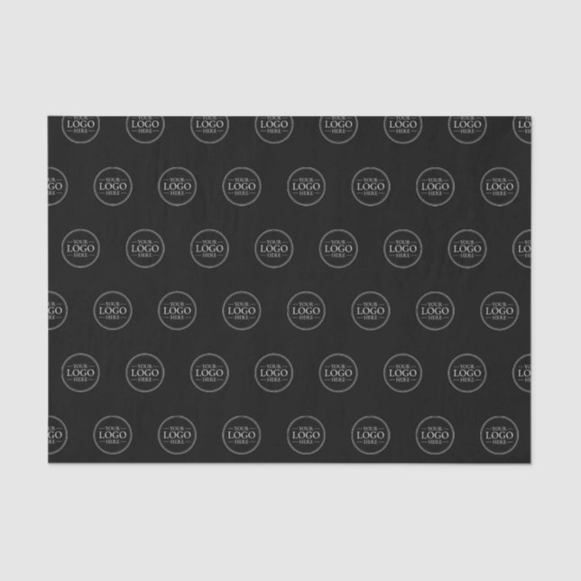 Papel De Seda Logotipo comercial personalizado (Frente )