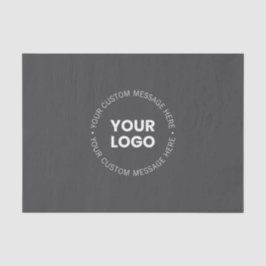 Papel De Seda Logotipo da empresa minimalista moderno/qualquer i