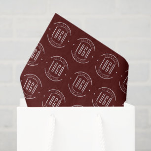 Papel De Seda logotipo de empresa personalizado moderno