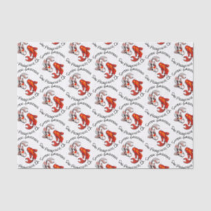 Papel De Seda Logotipo de negócios do Jardim Botânico de Peixes