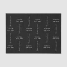 Logotipo de texto Personalizado Empresa comercial 