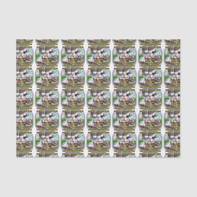 Papel De Seda Logotipo do Rocky Mountain Club (Frente )