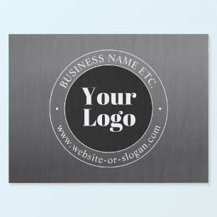Papel De Seda Logotipo ou Design da sua empresa e texto editável
