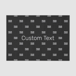 Papel De Seda Logotipo ou padrão de Design moderno com qualquer 