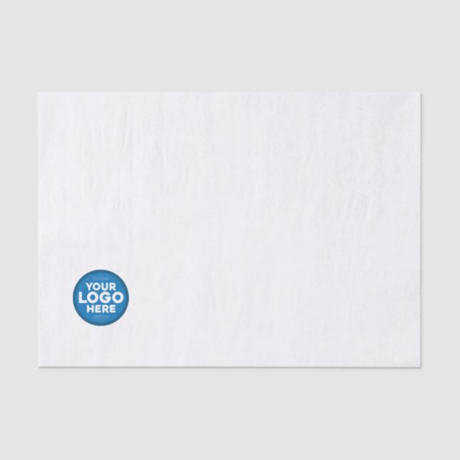 Papel De Seda Logotipo personalizado (Frente )