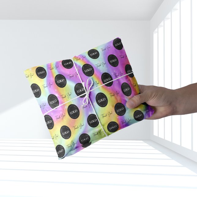 Papel De Seda Logotipo Personalizado da Empresa Comercial Obriga (Criador carregado)