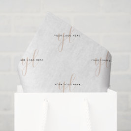 Papel De Seda Logotipo personalizado de encapsulamento para pequ