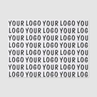 Papel De Seda Logotipo Personalizado Documento de teste de empac