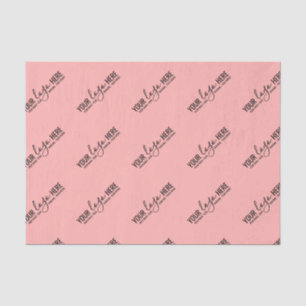 Papel De Seda Logotipo Personalizado Empresa Encapsulamento Verm