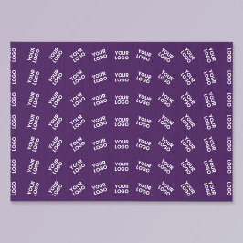 Papel De Seda Logotipo Único ou Padrão de Imagem Carregada | Rox