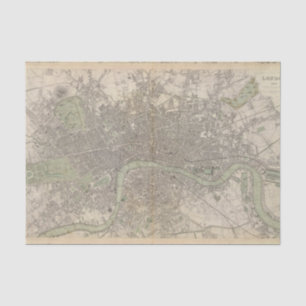 Papel De Seda Londres 1843