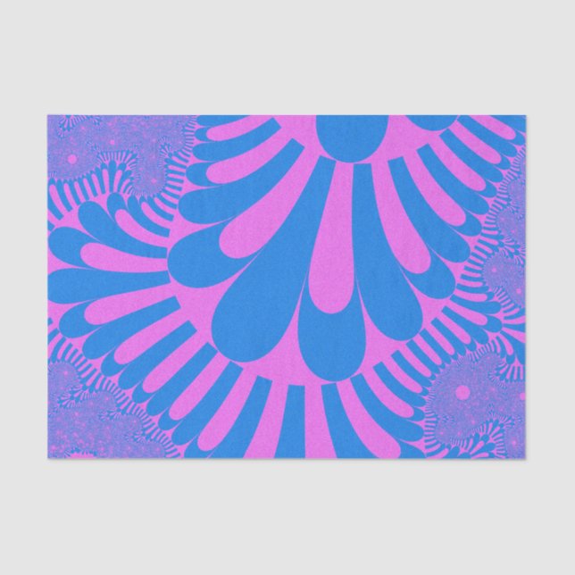 Papel De Seda Loop de algodão doce (Frente )