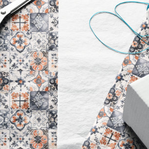 Papel De Seda Los Muertos Dia Floral dos Mortos