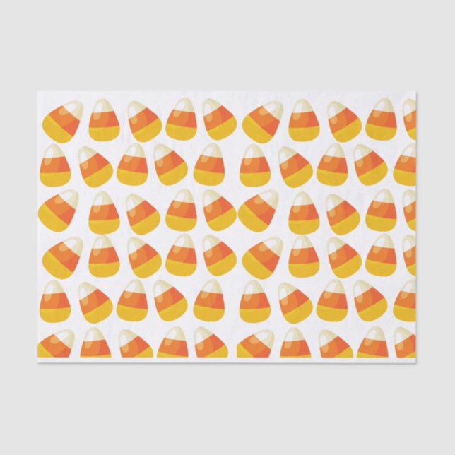 Papel De Seda Louco Para Candi Corn (Frente )