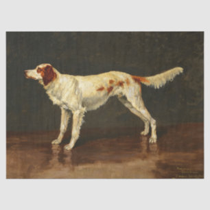 Papel De Seda Louis Brown's English Setter de Frederic Remington