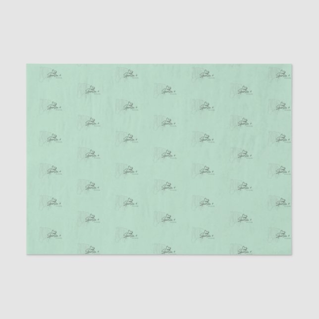 Papel De Seda Love Spartan Tissue Paper (Frente )