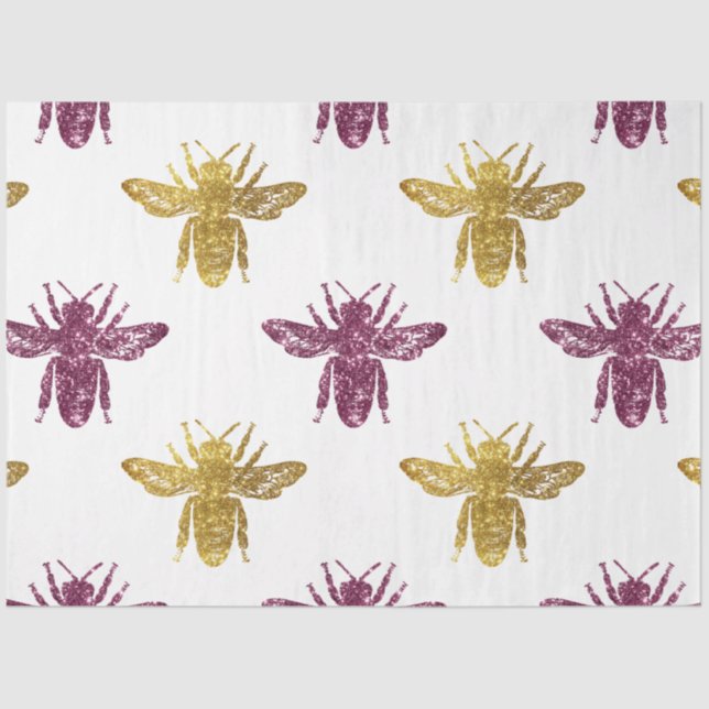 Papel De Seda Lovely Bee Series Design 35 (Frente )