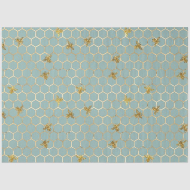 Papel De Seda Lovely Bee Series Design 48 (Frente )