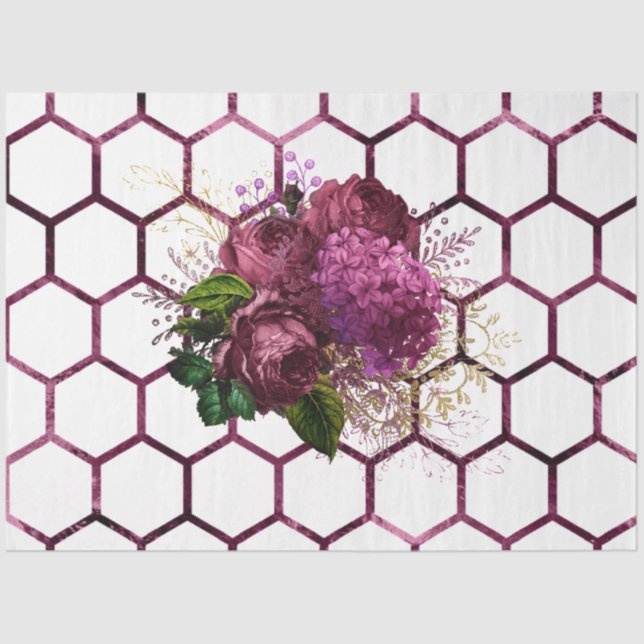 Papel De Seda Lovely Bee Series Design 55 (Frente )