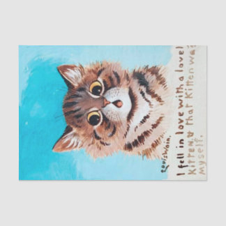 Papel De Seda Lovely Kitten, Louis Wain