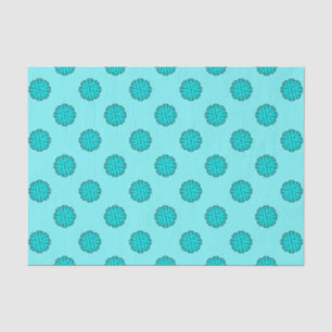 Papel De Seda Lt Azul/fita flor da cerceta por Kenneth Yoncich