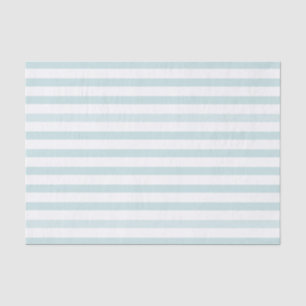 Papel De Seda Lt. Faixa Horizontal Azul e Branca