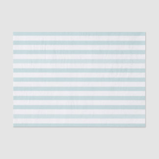 Papel De Seda Lt. Faixa Horizontal Azul e Branca