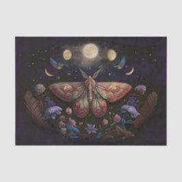 Papel De Seda Lua Agitada de Michelle, Mariposa Colorida
