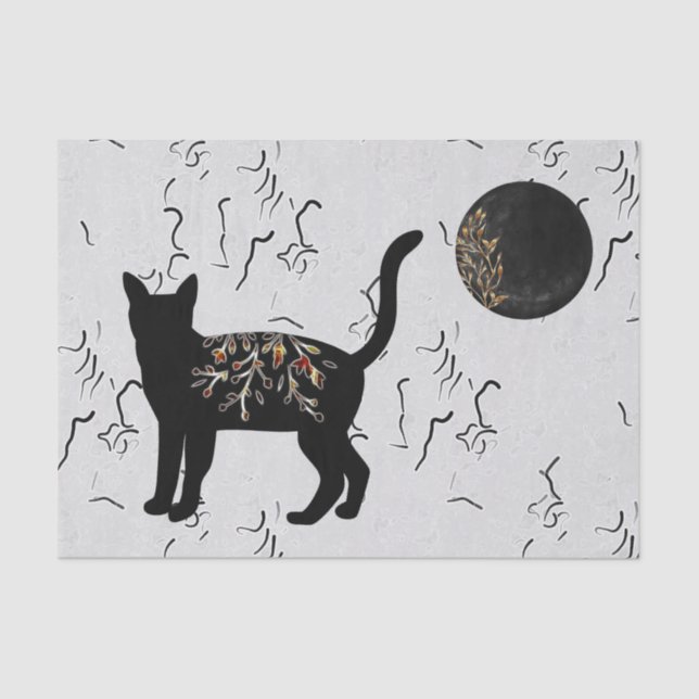 Papel De Seda Lua de Sombreamento (Frente )