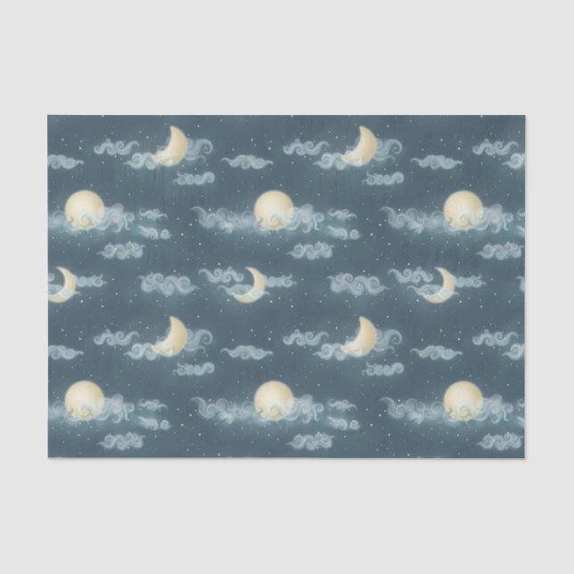 Papel De Seda Lua (grande escala) (Frente )
