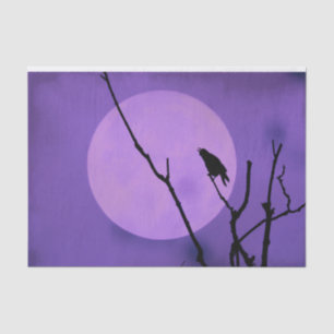 Papel De Seda Lua Lavanda Roxa