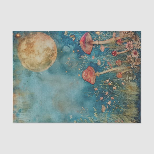 Papel De Seda Lua na Rua das Fadas Garden (Frente )