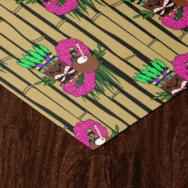 Papel De Seda Luau Pattern