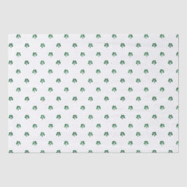 Papel De Seda Lucky Little Four Folha Fecha o Dia de São Patríci