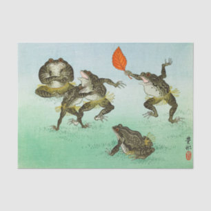 Papel De Seda Luta de Ohara Koson