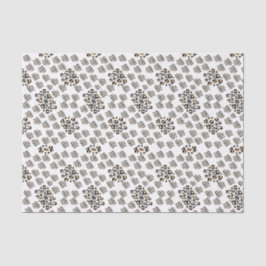 Papel De Seda Luxe modern animalprint be brave girl