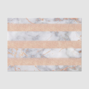 Papel De Seda Luxury Brilhante Glitter Strips Ombre Marble