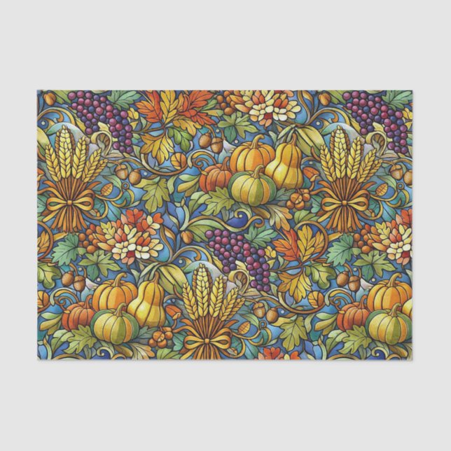 Papel De Seda Luxury Colorful Harvest (Frente )