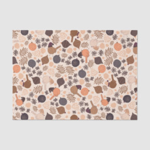 Papel De Seda Luz de Natal da Floresta